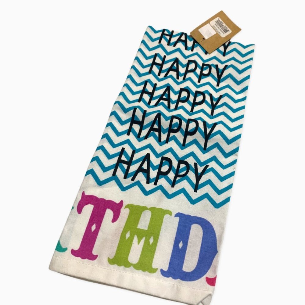 NWT!! Happy Birthday Kitchen Towel
